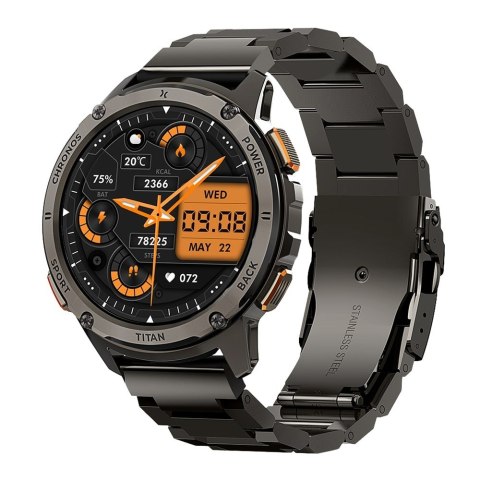 Smartwatch FW110 Titan Chronos Czarny Smartwatch FW110 Titan Chronos Czarny