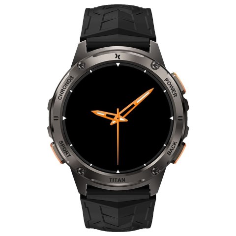 Smartwatch FW110 Titan Chronos Czarny Smartwatch FW110 Titan Chronos Czarny