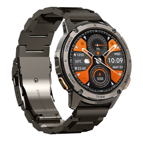 Smartwatch FW110 Titan Chronos Czarny Smartwatch FW110 Titan Chronos Czarny