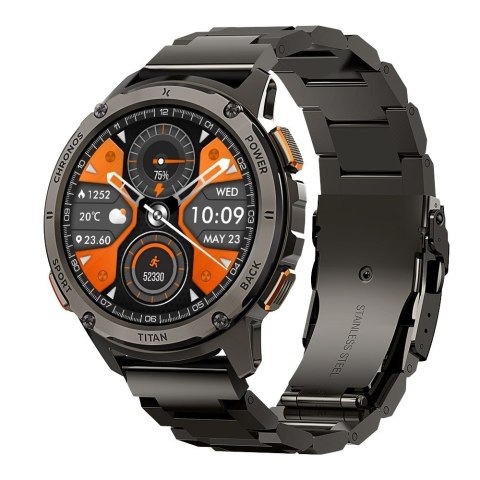 Smartwatch FW110 Titan Chronos Czarny Smartwatch FW110 Titan Chronos Czarny