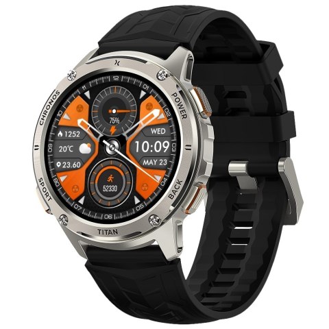 Smartwatch FW110 Titan Chronos Srebrny Smartwatch FW110 Titan Chronos Srebrny
