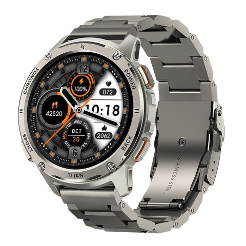 Smartwatch FW110 Titan Chronos Srebrny Smartwatch FW110 Titan Chronos Srebrny