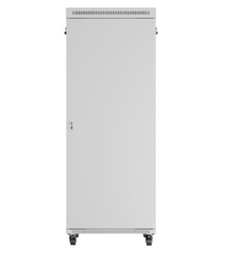 Szafa stojąca rack 19'' 42U 800x1000 szara drzwi szkalne flat pack Szafa stojąca rack 19'' 42U 800x1000 szara drzwi szkalne flat pack