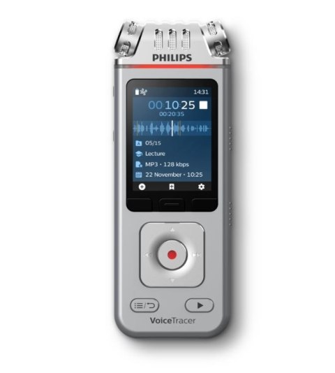 Dyktafon DVT4115 Pamięć 8GB,USB,microSDHC maks.32GB,3 mikrofony Dyktafon DVT4115 Pamięć 8GB,USB,microSDHC maks.32GB,3 mikrofony