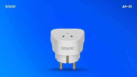 Adapter podróżny, gniazdo US wtyk EU AP-01 Adapter podróżny, gniazdo US wtyk EU AP-01
