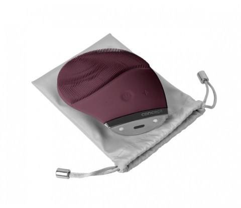 Szczoteczka do twarzy Sonivibe SK9101 burgundowa Szczoteczka do twarzy Sonivibe SK9101 burgundowa