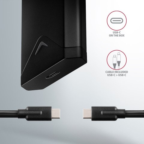 EEM2-UB2 Obudowa zewnętrzna aluminiowa, USB-C 3.2 Gen 2 - M.2 NVMe SSD, długość 42 do 80 mm Czarna EEM2-UB2 Obudowa zewnętrzna aluminiowa, USB-C 3.2 Gen 2 - M.2 NVMe SSD, długość 42 do 80 mm Czarna