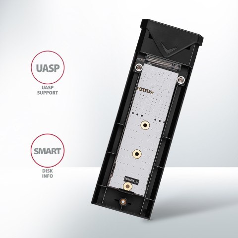 EEM2-UB2 Obudowa zewnętrzna aluminiowa, USB-C 3.2 Gen 2 - M.2 NVMe SSD, długość 42 do 80 mm Czarna EEM2-UB2 Obudowa zewnętrzna aluminiowa, USB-C 3.2 Gen 2 - M.2 NVMe SSD, długość 42 do 80 mm Czarna