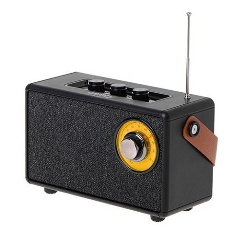 Głośnik Bluetooth CR1902 FM USB-C czarny Głośnik Bluetooth CR1902 FM USB-C czarny