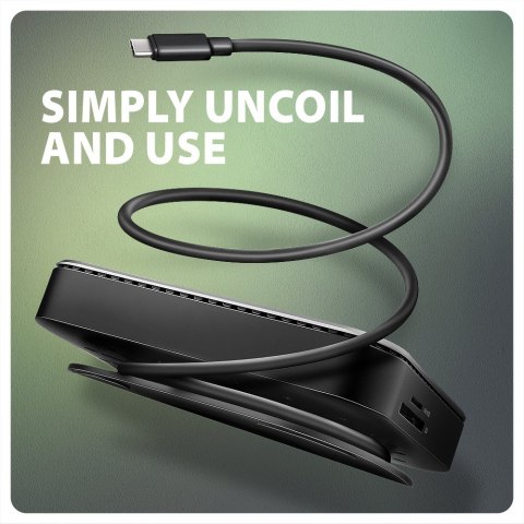 HMC-UFO Wieloportowy hub USB 9in1, 10Gbps, 2x USB-A, HDMI 4K/60Hz, M.2 NVMe/SATA, audio, PD 100W, SD/microSD, GLAN, 65cm USB-C k HMC-UFO Wieloportowy hub USB 9in1, 10Gbps, 2x USB-A, HDMI 4K/60Hz, M.2 NVMe/SATA, audio, PD 100W, SD/microSD, GLAN, 65cm USB-C k