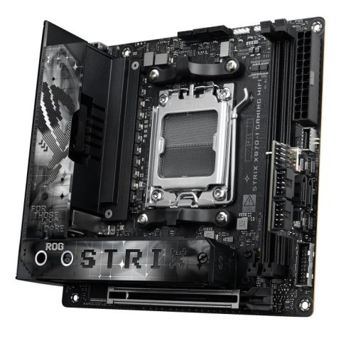 Płyta główna ROG STRIX X870-I GAMING WIFI AM5 2DDR5 HDMI/USBC Płyta główna ROG STRIX X870-I GAMING WIFI AM5 2DDR5 HDMI/USBC