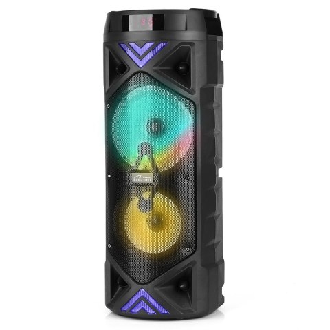 Głośnik FUNBOX KEG PRO MT3182 Karaoke/Bluetooth 5.0+EDR/FM/MP3?MicroSD/USB/Equalizer/AUX/Jack 6.3/Pilot/LED/RMS 50W/PMPO 1400W Głośnik FUNBOX KEG PRO MT3182 Karaoke/Bluetooth 5.0+EDR/FM/MP3?MicroSD/USB/Equalizer/AUX/Jack 6.3/Pilot/LED/RMS 50W/PMPO 1400W