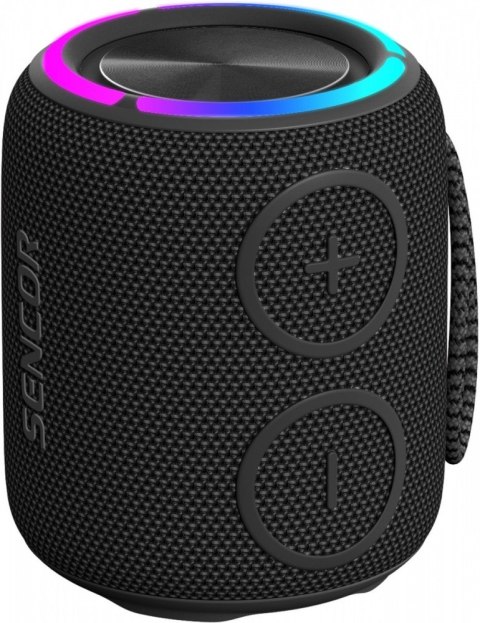 Głośnik bluetooth SIRIUS 2 MINI czarny moc 16W, LED, TWS Głośnik bluetooth SIRIUS 2 MINI czarny moc 16W, LED, TWS