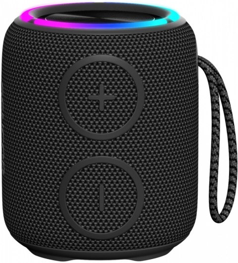 Głośnik bluetooth SIRIUS 2 MINI czarny moc 16W, LED, TWS Głośnik bluetooth SIRIUS 2 MINI czarny moc 16W, LED, TWS