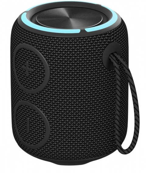 Głośnik bluetooth SIRIUS 2 MINI czarny moc 16W, LED, TWS Głośnik bluetooth SIRIUS 2 MINI czarny moc 16W, LED, TWS