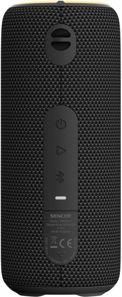 Głośnik bluetooth SIRIUS 2 czarny moc 20W, LED, TWS Głośnik bluetooth SIRIUS 2 czarny moc 20W, LED, TWS