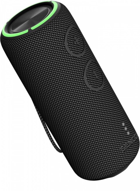 Głośnik bluetooth SIRIUS 2 czarny moc 20W, LED, TWS Głośnik bluetooth SIRIUS 2 czarny moc 20W, LED, TWS