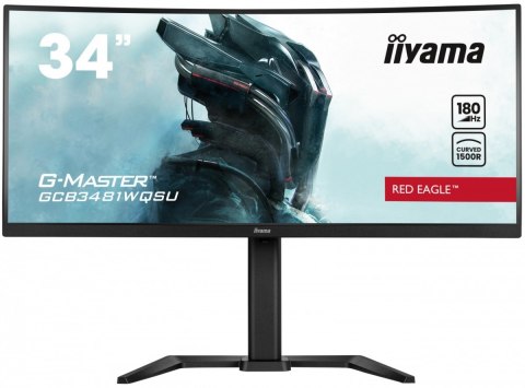 Monitor 34 cale GCB3481WQSU-B1 VA, UWQHD, 180HZ, 0.3ms, 500cd Monitor 34 cale GCB3481WQSU-B1 VA, UWQHD, 180HZ, 0.3ms, 500cd