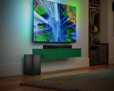 Soundbar 2.1 z bezprzewodowym subwooferem TAB5309/10 Soundbar 2.1 z bezprzewodowym subwooferem TAB5309/10