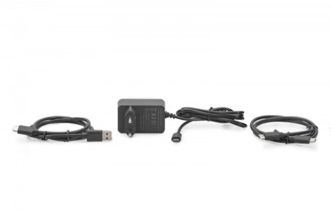Obudowa/Stacja klonująca USB 3.1 Typ C na dyski SSD M.2 NVMe 20 Gbps aluminiowa, beznarzędziowa Obudowa/Stacja klonująca USB 3.1 Typ C na dyski SSD M.2 NVMe 20 Gbps aluminiowa, beznarzędziowa