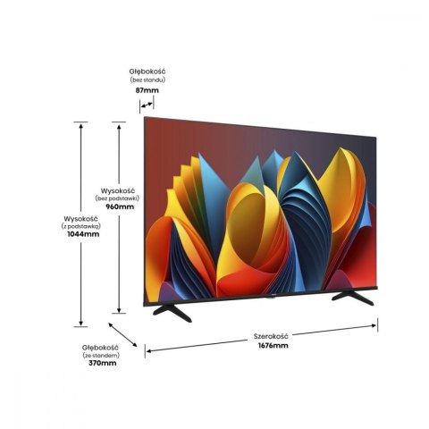Telewizor QLED 75 cali 75E7NQ Telewizor QLED 75 cali 75E7NQ