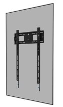Uchwyt ścienny LEVEL-750 (XL, 100 kg, portrait, kickstand)