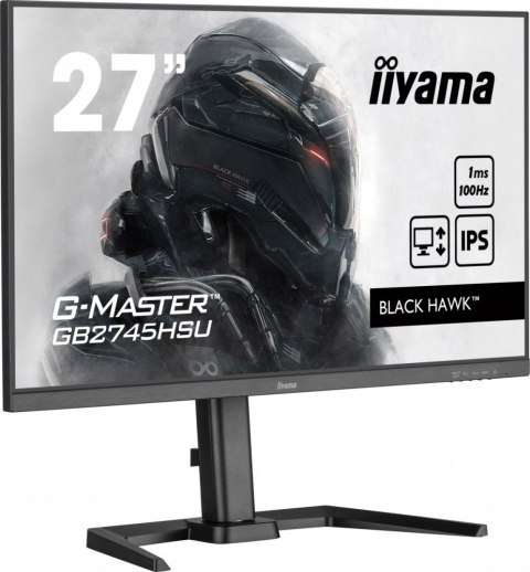 Monitor 27 cali GB2745HSU-B2 IPS,FHD,100Hz,1ms,2xUSB,300cd Monitor 27 cali GB2745HSU-B2 IPS,FHD,100Hz,1ms,2xUSB,300cd