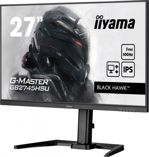 Monitor 27 cali GB2745HSU-B2 IPS,FHD,100Hz,1ms,2xUSB,300cd Monitor 27 cali GB2745HSU-B2 IPS,FHD,100Hz,1ms,2xUSB,300cd