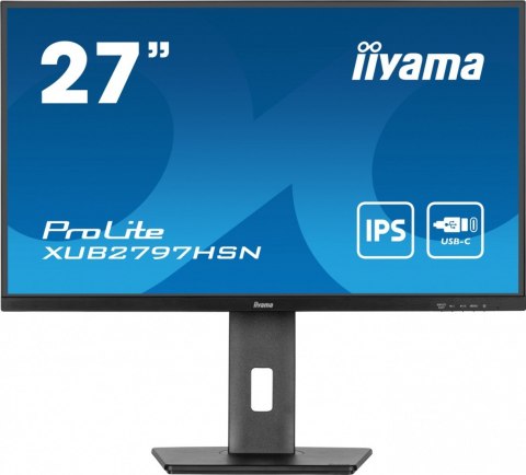 Monitor 27 cali XUB2797HSN-B2 IPS,FHD,USB-C Dock,HAS,300cd /5y/ Monitor 27 cali XUB2797HSN-B2 IPS,FHD,USB-C Dock,HAS,300cd /5y/