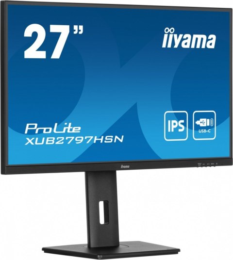 Monitor 27 cali XUB2797HSN-B2 IPS,FHD,USB-C Dock,HAS,300cd /5y/ Monitor 27 cali XUB2797HSN-B2 IPS,FHD,USB-C Dock,HAS,300cd /5y/