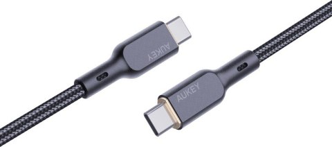 CB-KCC101 kevlarowy kabel USB C - USB C | 1m | 5A | 100W PD | 20V CB-KCC101 kevlarowy kabel USB C - USB C | 1m | 5A | 100W PD | 20V