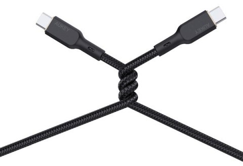 CB-KCC101 kevlarowy kabel USB C - USB C | 1m | 5A | 100W PD | 20V CB-KCC101 kevlarowy kabel USB C - USB C | 1m | 5A | 100W PD | 20V