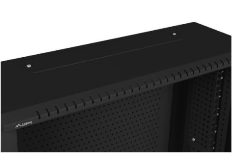 Szafa instalacyjna rack wisząca 19 cali 6U+3U 540x200 niskoprofilowa (złożona) czarna Szafa instalacyjna rack wisząca 19 cali 6U+3U 540x200 niskoprofilowa (złożona) czarna