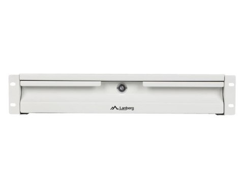 Szuflada do szaf 19 cali 2U 360mm szara 2U/483x360mm udźwig do 90kg montaż 4 punktowy Szuflada do szaf 19 cali 2U 360mm szara 2U/483x360mm udźwig do 90kg montaż 4 punktowy