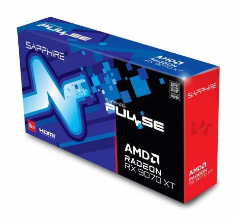Karta graficzna Radeon RX 9070 XT PULSE 16GB GDDR6 256bit 2DP/2HDMI Karta graficzna Radeon RX 9070 XT PULSE 16GB GDDR6 256bit 2DP/2HDMI