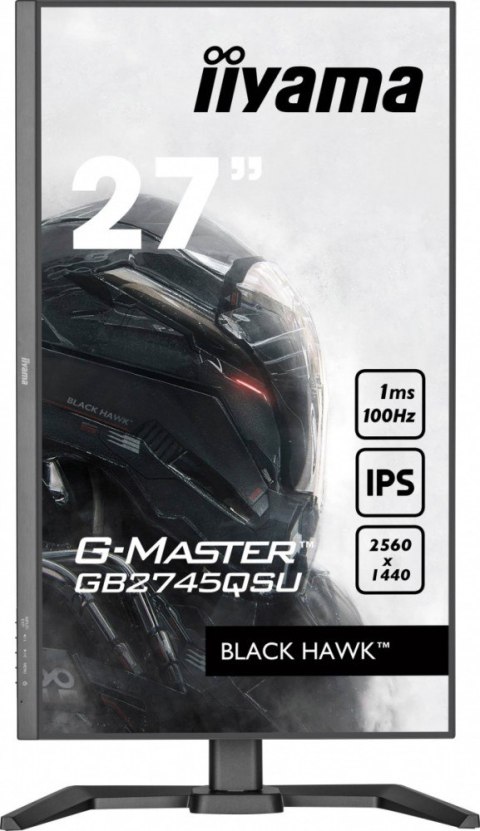 Monitor 27 cali GB2745QSU-B2,IPS,QHD,100Hz,1ms,2xUSB,300cd Monitor 27 cali GB2745QSU-B2,IPS,QHD,100Hz,1ms,2xUSB,300cd