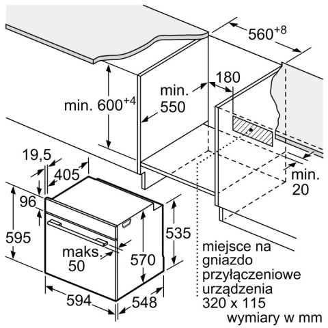 Piekarnik HBA334EB3 Piekarnik HBA334EB3