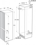 Chłodziarko-zamrażarka NRKI517E61WF