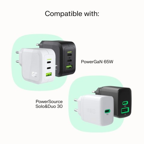 Kabel USB-C-USB-C PowerFlex 100W silikonowy 1.2m czarny Kabel USB-C-USB-C PowerFlex 100W silikonowy 1.2m czarny
