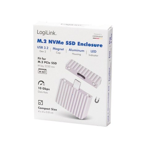 Micro kieszeń USB3.2 1x Gen2, USB-C, PCOe NVMe Micro kieszeń USB3.2 1x Gen2, USB-C, PCOe NVMe