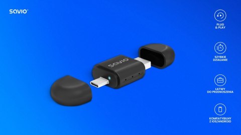 Bezprzewodowy adapter CarPlay & Android Auto TR-17 Bezprzewodowy adapter CarPlay & Android Auto TR-17