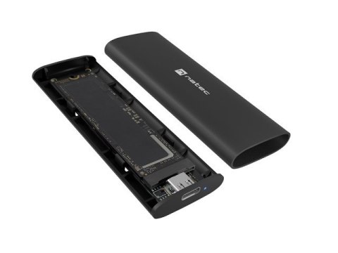 Obudowa SSD zewnętrzna NATEC RHINO M.2 NVME USB-C 3.1 GEN 2 Obudowa SSD zewnętrzna NATEC RHINO M.2 NVME USB-C 3.1 GEN 2