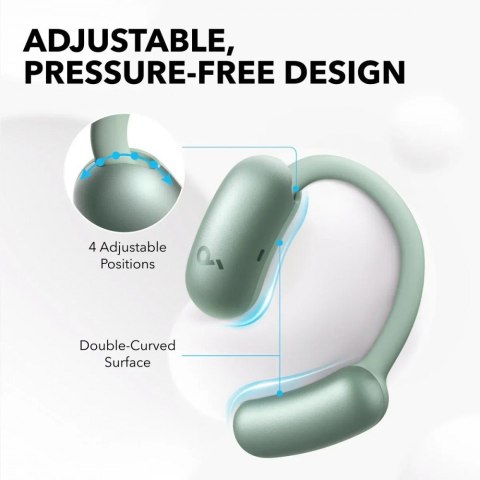 Słuchawki bezprzewodowe Soundcore Aero Fit 2 Bluetooth zielone Słuchawki bezprzewodowe Soundcore Aero Fit 2 Bluetooth zielone