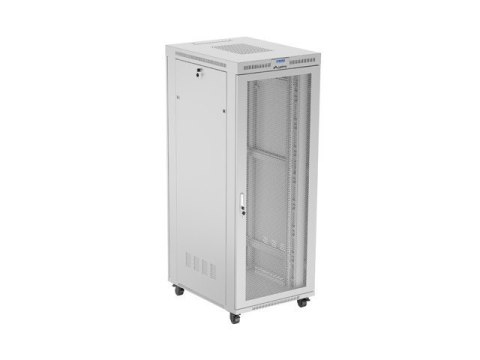 Szafa instalacyjna rack stojąca 19 cali 42U 800x1000 drzwi perforowane LCD szara (Flat pack) Szafa instalacyjna rack stojąca 19 cali 42U 800x1000 drzwi perforowane LCD szara (Flat pack)