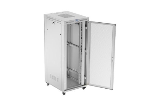 Szafa instalacyjna rack stojąca 19 cali 42U 800x1000 drzwi perforowane LCD szara (Flat pack) Szafa instalacyjna rack stojąca 19 cali 42U 800x1000 drzwi perforowane LCD szara (Flat pack)