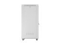 Szafa instalacyjna rack stojąca 19 cali 42U 800x1000 drzwi perforowane LCD szara (Flat pack)