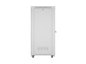 Szafa instalacyjna rack stojąca 19 cali 42U 800x1000 drzwi perforowane LCD szara (Flat pack)