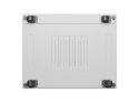 Szafa instalacyjna rack stojąca 19 cali 42U 800x1000 drzwi perforowane LCD szara (Flat pack)