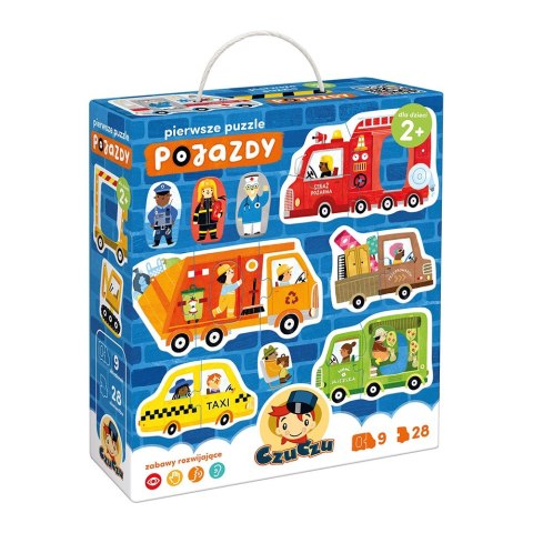 Układanka Pierwsze puzzle - Pojazdy Układanka Pierwsze puzzle - Pojazdy