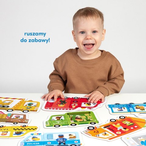 Układanka Pierwsze puzzle - Pojazdy Układanka Pierwsze puzzle - Pojazdy